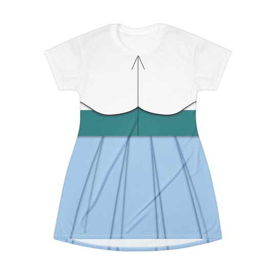 Thumbelina Short Sleeve Dress, Tiny Angel Inspired Costume