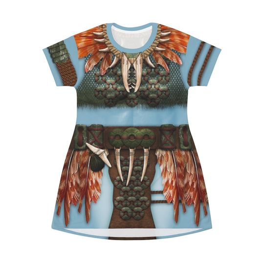 Namora Short Sleeve Dress, Wakanda Forever Costume, Black Panther 2 Cosplay