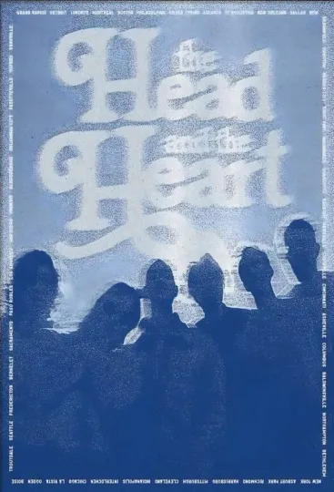 The Head and The Heart American Tour 2025 Poster