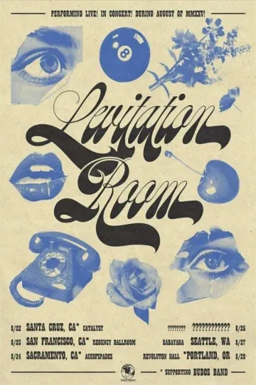 Levitation Room 2025 Tour Vertical Poster