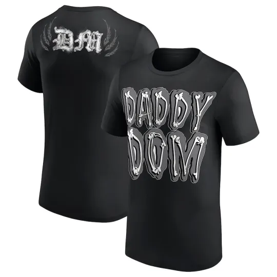 Wrestling Entertainment Black Dominik Mysterio Daddy Dom T-Shirt