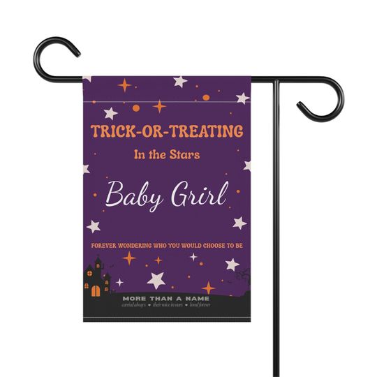 Custom Halloween Memorial Garden Flag, House Flag, Outdoor Decor