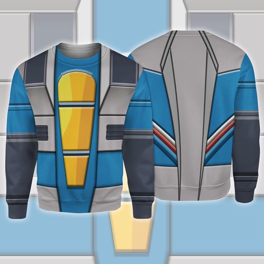 Thundercracker Transformers Halloween Costume, Thundercracker Cosplay Ugly Sweatshirt, Autobot Transformers Thundercracker Halloween Cosplay