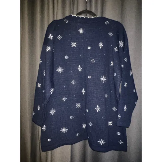 Ugly Christmas Sweater Xmas Size XL Vintage