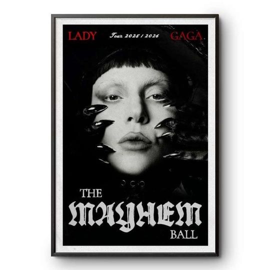 The MAYHEM Ball Ld ga Poster