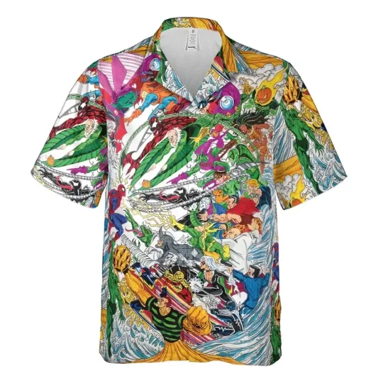 Spidey Sense Spider Man Hawaiian Shirt