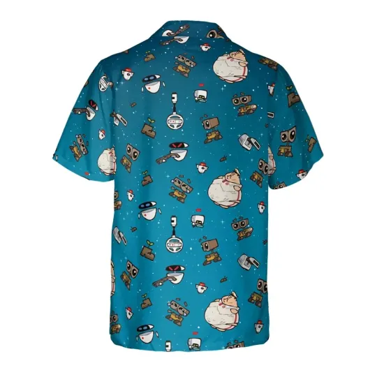 Space Vibes Wall-e Hawaiian Shirt