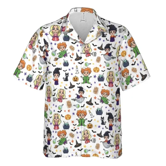 Enchanted Evenings Hocus Pocus Hawaiian Shirt