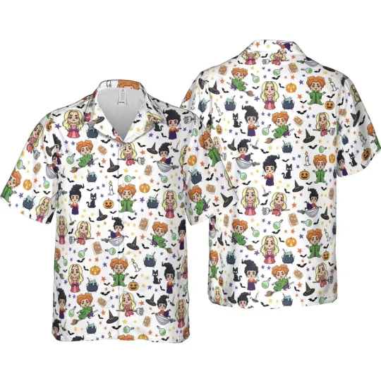 Enchanted Evenings Hocus Pocus Hawaiian Shirt