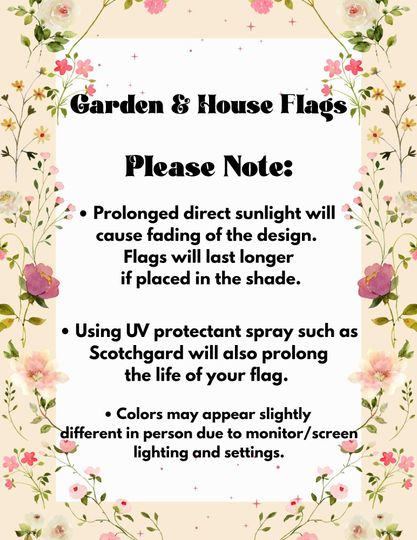 Fall Garden Flag: Pumpkin & Florals - Housewarming Decor