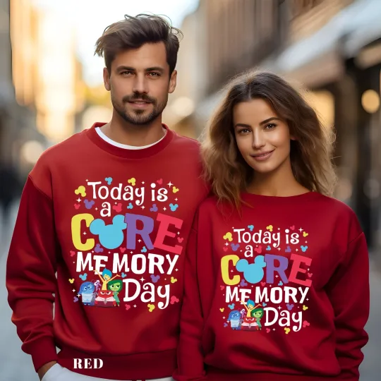 Disney Inside Out Today Is A Core Memory Day Sweatshirt