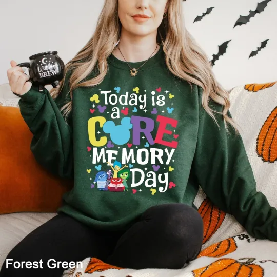 Disney Inside Out Today Is A Core Memory Day Sweatshirt