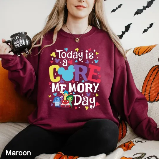 Disney Inside Out Today Is A Core Memory Day Sweatshirt