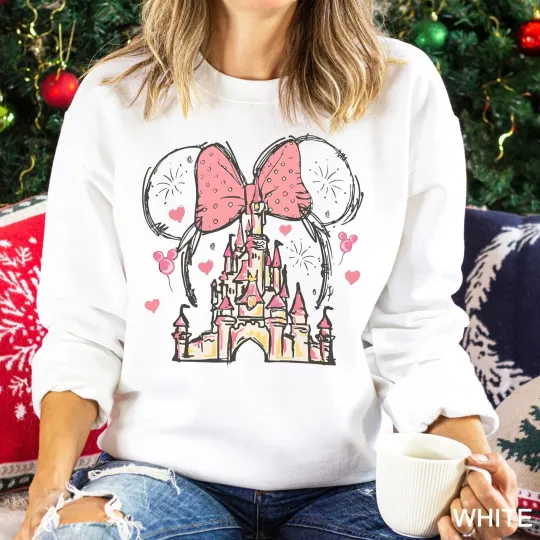Disney Castle Minnie Sweatshirt