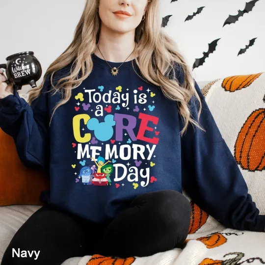 Disney Inside Out Today Is A Core Memory Day Sweatshirt