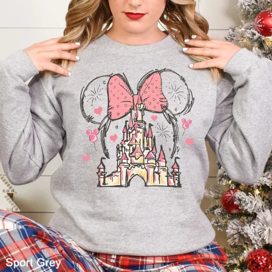 Disney Castle Minnie Sweatshirt