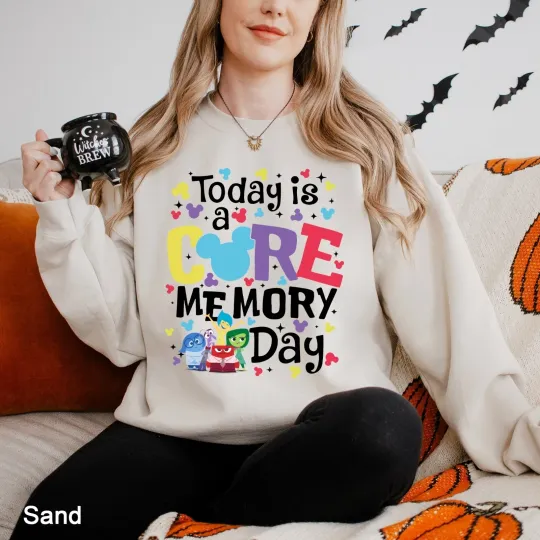 Disney Inside Out Today Is A Core Memory Day Sweatshirt