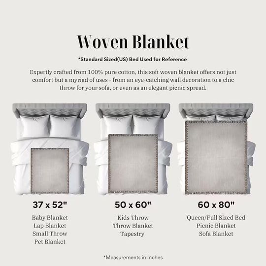 Spooky Pumpkins Woven  Blanket: Gothic Halloween Decor