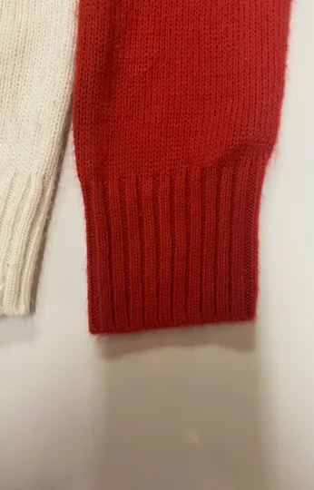 Route 66 womans christmas sweater size L not ugly cute mistletoe