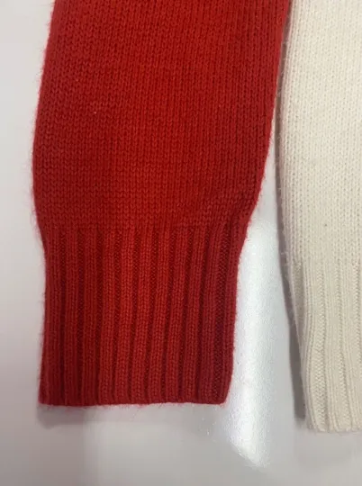 Route 66 womans christmas sweater size L not ugly cute mistletoe