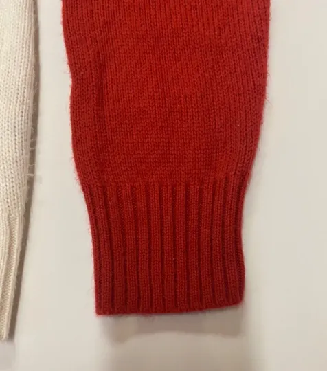 Route 66 womans christmas sweater size L not ugly cute mistletoe