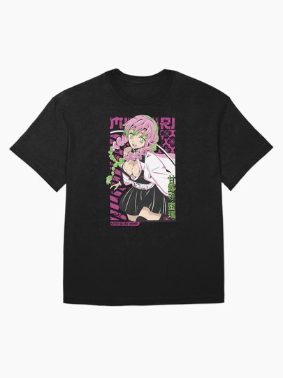 Mitsuri Love Hashira T-Shirt, Fan Art Anime Design Classic T-Shirt