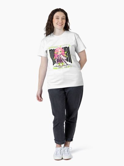 Mitsuri Chibi Classic T-Shirt, Fan Art Anime Design Classic T-Shirt