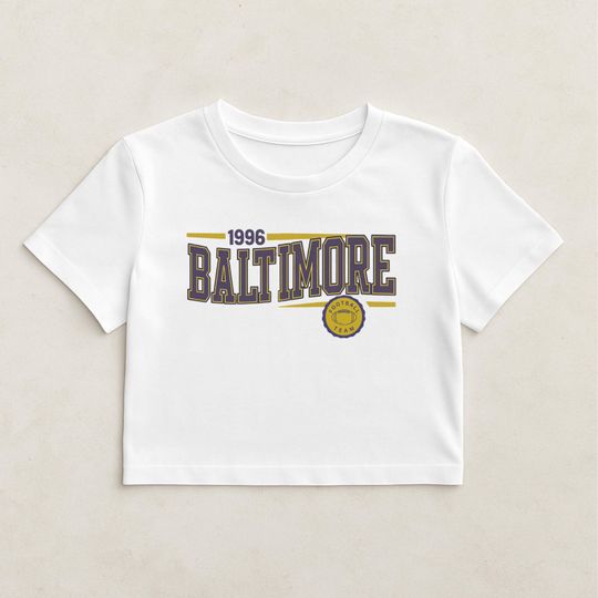 Baltimore Football Baby Tee