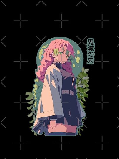 Mitsuri Kanroji demon Graphic T-Shirt, Fan Art Anime Design Classic T-Shirt