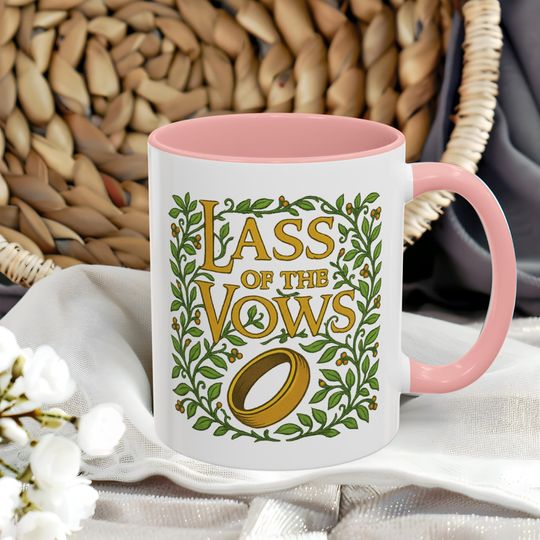 Lass of the Vows Coffee Mug Wedding Officiant Gift and Officiant Proposal Cup Cup 11oz and 15oz Sizes