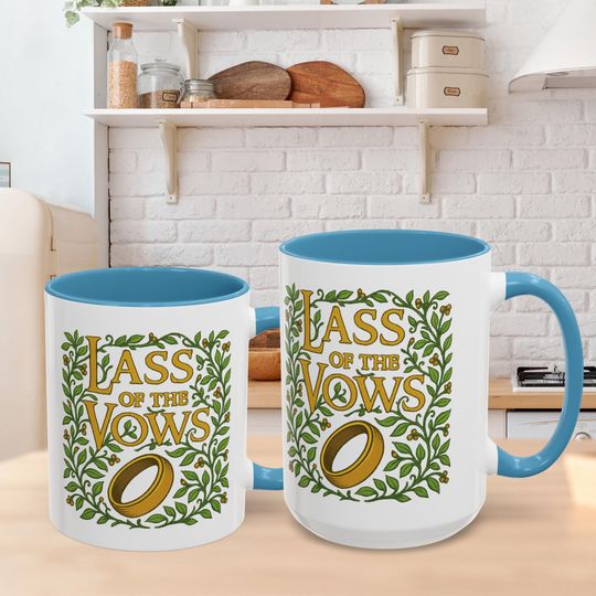 Lass of the Vows Coffee Mug Wedding Officiant Gift and Officiant Proposal Cup Cup 11oz and 15oz Sizes