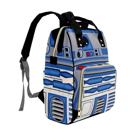 Droid Diaper Backpack, Back to School Gift for Kids