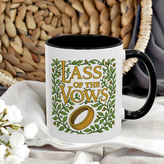 Lass of the Vows Coffee Mug Wedding Officiant Gift and Officiant Proposal Cup Cup 11oz and 15oz Sizes