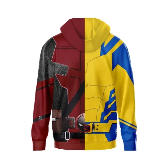 Movie Deadpool 3 Wolverine Hoodie