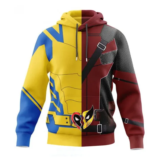 Movie Deadpool 3 Wolverine Hoodie