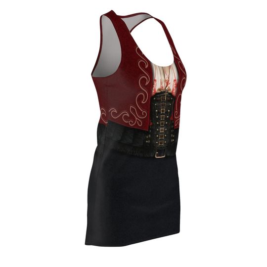 Princess Anna Dress Halloween Costume Vampire Hunter Cosplay Count Dracula Vintage Horror Dress