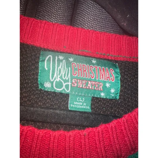 Ugly Christmas Sweater Xmas Size Large