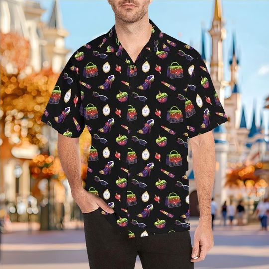 Evil Queen Treasures Hawaiian Shirt