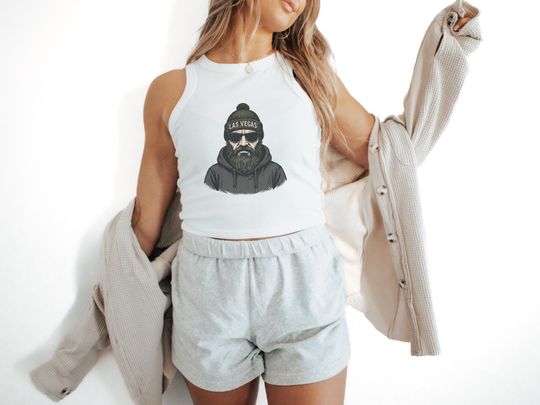 Las Vegas Raiders Tank Top: Women's Ribbed Racerback