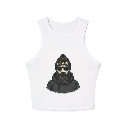 Las Vegas Raiders Tank Top: Women's Ribbed Racerback