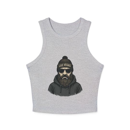 Las Vegas Raiders Tank Top: Women's Ribbed Racerback