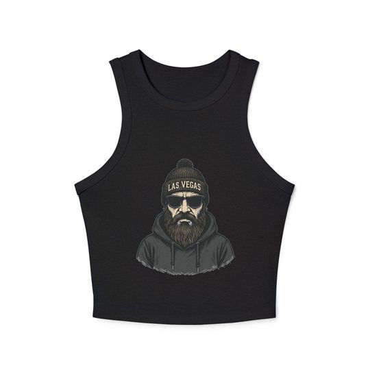 Las Vegas Raiders Tank Top: Women's Ribbed Racerback