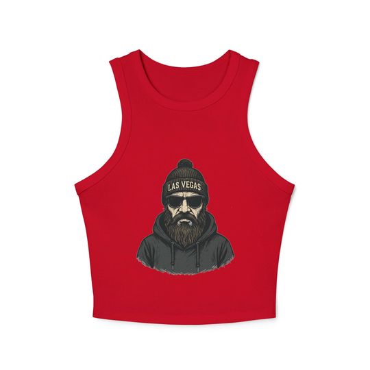 Las Vegas Raiders Tank Top: Women's Ribbed Racerback