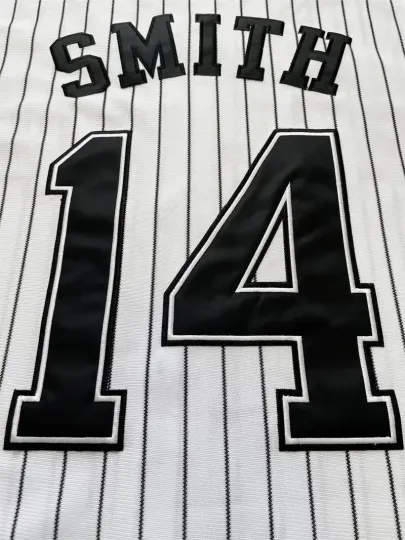 Fresh Prince of Bel Air Will Smith Baseball Jersey #14 Stitched White