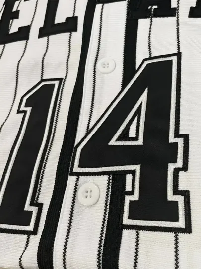 Fresh Prince of Bel Air Will Smith Baseball Jersey #14 Stitched White