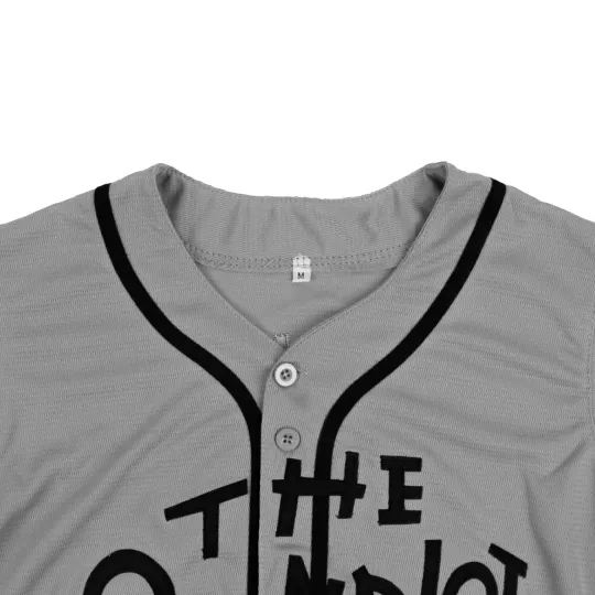 Sandlot Baseball Jersey Smalls #10 Stitched Gray