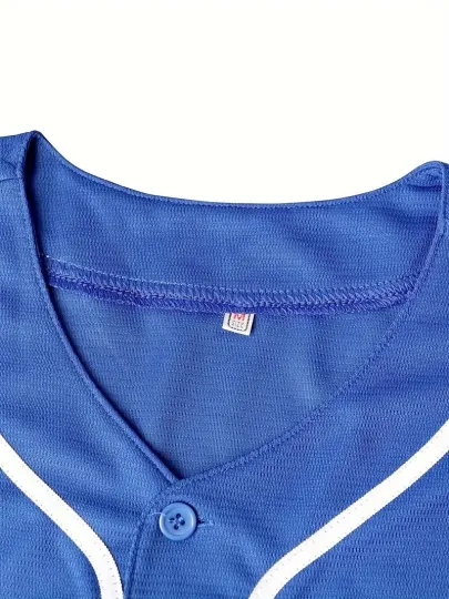 Sandlot Baseball Jersey Squints #5 Dodger Blue Stitched