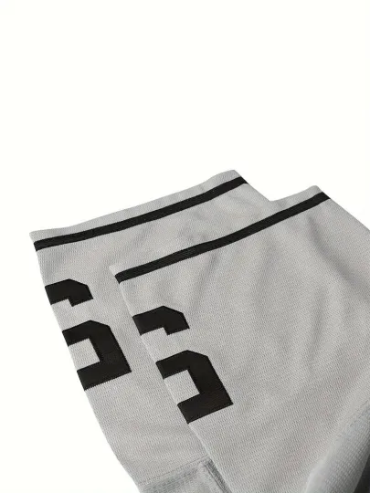 Sandlot Baseball Jersey Squints #5 Gray Stitched