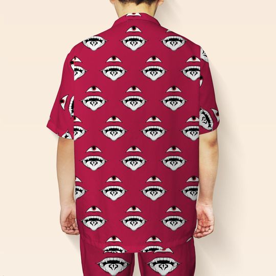 Sukuna Hawaiian Shirt  Jujutsu Satoru Shirt  Summer Button Up Shirt  Cute Anime Streetwear  Unisex Hawaiian Shirt  Anime Lover Gift