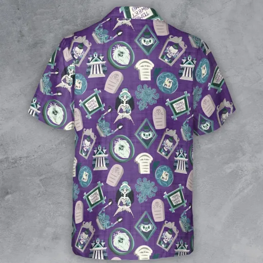 Tomb Sweet Tomb Haunted Mansion Button Down Shirt